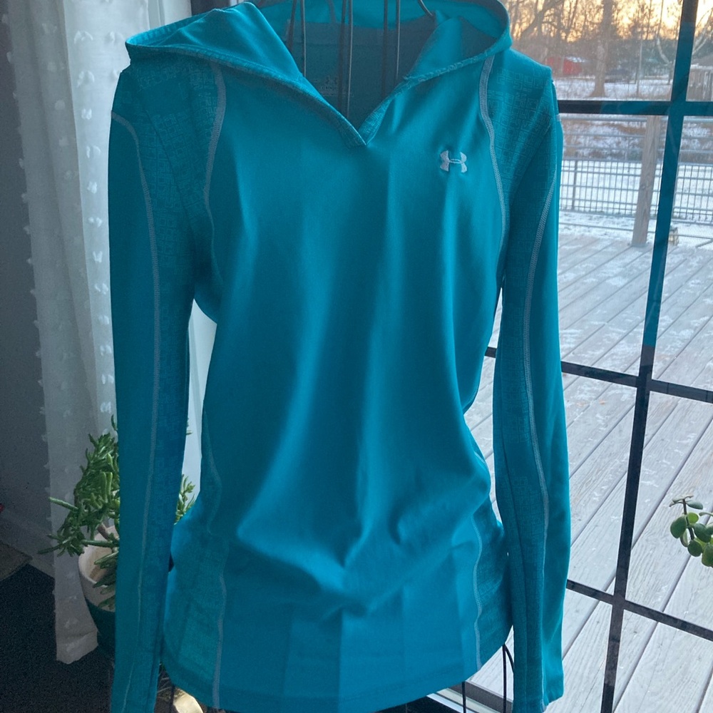 Under Armour Teal Pullover Hoodie